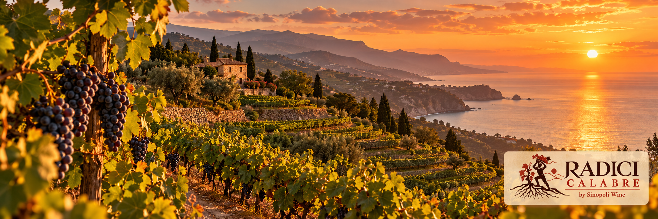 Paesaggio immaginario ispirato alla Calabria