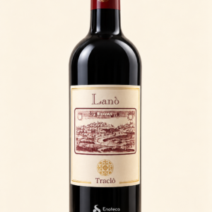Lanò — Traclò · Calabria IGP Rosso — foto rielaborata, etichetta originale in galleria